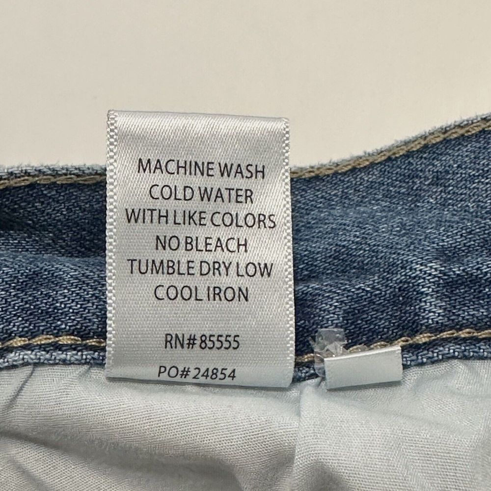 Pistola Cassie High Waist Ripped Crop Straight Leg Jeans In Los Feliz  Size 30 - Picture 15 of 16